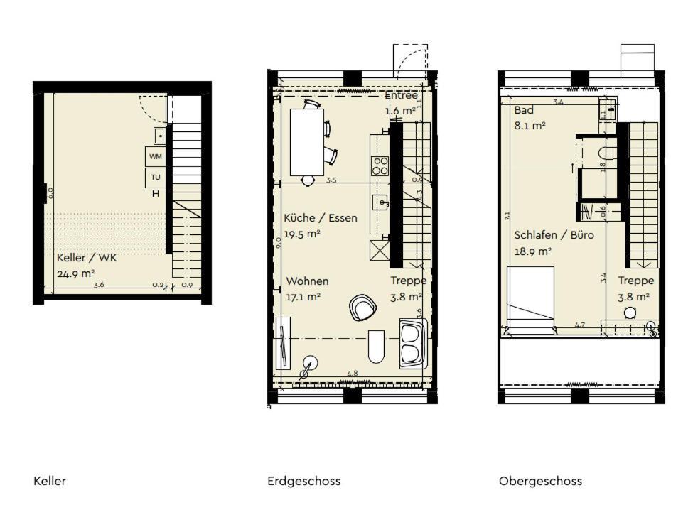 Uze Apartments In Uzwil Und Rorschach Luaran gambar
